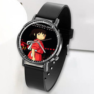 Onyourcases Spirirted Away Studio Ghibli Custom Watch Awesome Top Unisex Black Classic Plastic Quartz Watch for Men Women Premium with Gift Box Watches