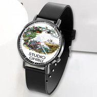 Onyourcases Studio Ghibli Tribute Custom Watch Awesome Top Unisex Black Classic Plastic Quartz Watch for Men Women Premium with Gift Box Watches