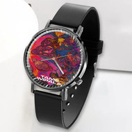 Onyourcases Tame Impala Custom Watch Awesome Top Unisex Black Classic Plastic Quartz Watch for Men Women Premium with Gift Box Watches