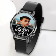 Onyourcases Why Don t We Jonah Marais Custom Watch Awesome Top Unisex Black Classic Plastic Quartz Watch for Men Women Premium with Gift Box Watches