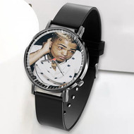 Onyourcases XXXTentacion Custom Watch Awesome Top Unisex Black Classic Plastic Quartz Watch for Men Women Premium with Gift Box Watches