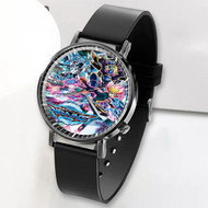 Onyourcases Yu Gi Oh VRAINS Custom Watch Awesome Top Unisex Black Classic Plastic Quartz Watch for Men Women Premium with Gift Box Watches