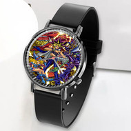 Onyourcases Yu Gi Oh Custom Watch Awesome Top Unisex Black Classic Plastic Quartz Watch for Men Women Premium with Gift Box Watches