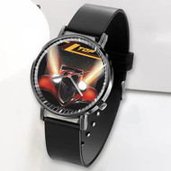Onyourcases ZZ Top Eliminator Custom Watch Awesome Top Unisex Black Classic Plastic Quartz Watch for Men Women Premium with Gift Box Watches