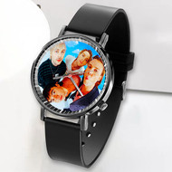 Onyourcases 5 Seconds of Summer Custom Watch Awesome Unisex Top Brand Black Classic Plastic Quartz Watch for Men Women Premium with Gift Box Watches