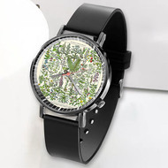 Onyourcases Adolphe Millot Plantes Medicinales Custom Watch Awesome Unisex Top Brand Black Classic Plastic Quartz Watch for Men Women Premium with Gift Box Watches