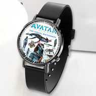 Onyourcases Avatar The Way of Water Dictionary Custom Watch Awesome Unisex Top Brand Black Classic Plastic Quartz Watch for Men Women Premium with Gift Box Watches