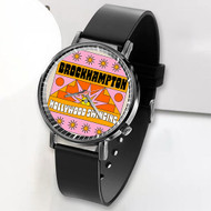Onyourcases BROCKHAMPTON Hollywood Swinging Custom Watch Awesome Unisex Top Brand Black Classic Plastic Quartz Watch for Men Women Premium with Gift Box Watches