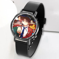 Onyourcases Classroom of The Elite Kiyotaka Ayanokoji Custom Watch Awesome Unisex Top Brand Black Classic Plastic Quartz Watch for Men Women Premium with Gift Box Watches