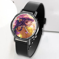 Onyourcases Cool Kawaii Anime Girl Custom Watch Awesome Unisex Top Brand Black Classic Plastic Quartz Watch for Men Women Premium with Gift Box Watches
