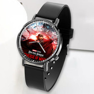 Onyourcases Doctor Strange in the Multiverse of Madness Custom Watch Awesome Unisex Top Brand Black Classic Plastic Quartz Watch for Men Women Premium with Gift Box Watches