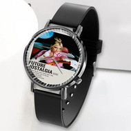 Onyourcases Dua Lipa Future Nostalgia Custom Watch Awesome Unisex Top Brand Black Classic Plastic Quartz Watch for Men Women Premium with Gift Box Watches