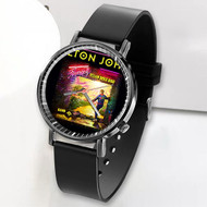 Onyourcases Elton John Farewell 2023 Tour jpeg Custom Watch Awesome Unisex Top Brand Black Classic Plastic Quartz Watch for Men Women Premium with Gift Box Watches