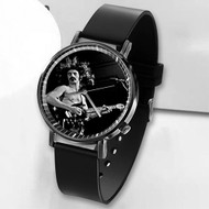 Onyourcases Frank Zappa Custom Watch Awesome Unisex Top Brand Black Classic Plastic Quartz Watch for Men Women Premium with Gift Box Watches