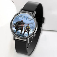 Onyourcases God of War Ragnar k Custom Watch Awesome Unisex Top Brand Black Classic Plastic Quartz Watch for Men Women Premium with Gift Box Watches