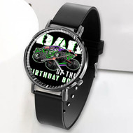 Onyourcases Grave Digger Monster Jam Custom Watch Awesome Unisex Top Brand Black Classic Plastic Quartz Watch for Men Women Premium with Gift Box Watches