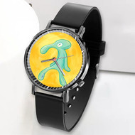 Onyourcases High Res Bold and Brash Squidward Custom Watch Awesome Unisex Top Brand Black Classic Plastic Quartz Watch for Men Women Premium with Gift Box Watches