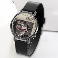 Onyourcases Joker Custom Watch Awesome Unisex Top Brand Black Classic Plastic Quartz Watch for Men Women Premium with Gift Box Watches