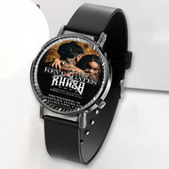 Onyourcases Kevin Gates Khaza Custom Watch Awesome Unisex Top Brand Black Classic Plastic Quartz Watch for Men Women Premium with Gift Box Watches