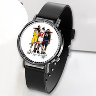 Onyourcases Kobe Bryant Michael Jordan Lebron James Custom Watch Awesome Unisex Top Brand Black Classic Plastic Quartz Watch for Men Women Premium with Gift Box Watches