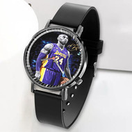 Onyourcases Kobe Bryant NBA Custom Watch Awesome Unisex Top Brand Black Classic Plastic Quartz Watch for Men Women Premium with Gift Box Watches
