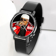 Onyourcases LL Cool J Custom Watch Awesome Unisex Top Brand Black Classic Plastic Quartz Watch for Men Women Premium with Gift Box Watches