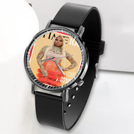 Onyourcases Mary J Blige Time Custom Watch Awesome Unisex Top Brand Black Classic Plastic Quartz Watch for Men Women Premium with Gift Box Watches