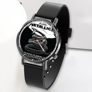 Onyourcases Metallica Sydney Custom Watch Awesome Unisex Top Brand Black Classic Plastic Quartz Watch for Men Women Premium with Gift Box Watches