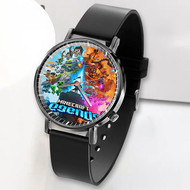 Onyourcases Minecraft Legends Custom Watch Awesome Unisex Top Brand Black Classic Plastic Quartz Watch for Men Women Premium with Gift Box Watches