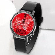 Onyourcases One Piece Film Red Anime Custom Watch Awesome Unisex Top Brand Black Classic Plastic Quartz Watch for Men Women Premium with Gift Box Watches