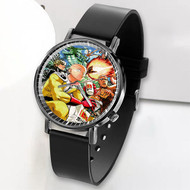 Onyourcases One Punch Man Custom Watch Awesome Unisex Top Brand Black Classic Plastic Quartz Watch for Men Women Premium with Gift Box Watches