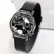 Onyourcases Playboi Carti Die Lit Custom Watch Awesome Unisex Top Brand Black Classic Plastic Quartz Watch for Men Women Premium with Gift Box Watches