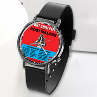 Onyourcases Red Hot Chili Peppers 2023 Tour Custom Watch Awesome Unisex Top Brand Black Classic Plastic Quartz Watch for Men Women Premium with Gift Box Watches