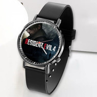 Onyourcases Resident Evil 4 Remake Custom Watch Awesome Unisex Top Brand Black Classic Plastic Quartz Watch for Men Women Premium with Gift Box Watches