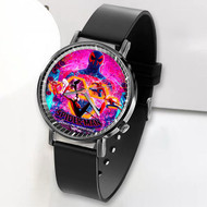 Onyourcases Spider Man Across the Spider Verse Custom Watch Awesome Unisex Top Brand Black Classic Plastic Quartz Watch for Men Women Premium with Gift Box Watches