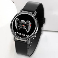 Onyourcases Star Atlas Custom Watch Awesome Unisex Top Brand Black Classic Plastic Quartz Watch for Men Women Premium with Gift Box Watches