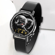 Onyourcases Star Trek Picard Custom Watch Awesome Unisex Top Brand Black Classic Plastic Quartz Watch for Men Women Premium with Gift Box Watches