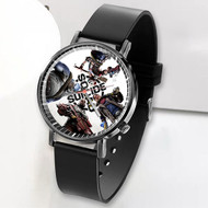 Onyourcases Suicide Squad Kill the Justice League Custom Watch Awesome Unisex Top Brand Black Classic Plastic Quartz Watch for Men Women Premium with Gift Box Watches