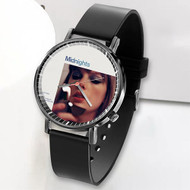 Onyourcases Taylor Swift Midnights 3am Edition jpeg Custom Watch Awesome Unisex Top Brand Black Classic Plastic Quartz Watch for Men Women Premium with Gift Box Watches