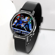 Onyourcases The Super Mario Bros Movie Custom Watch Awesome Unisex Top Brand Black Classic Plastic Quartz Watch for Men Women Premium with Gift Box Watches