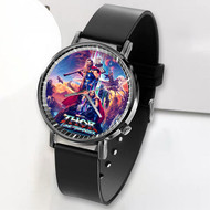 Onyourcases Thor Love and Thunder Custom Watch Awesome Unisex Top Brand Black Classic Plastic Quartz Watch for Men Women Premium with Gift Box Watches