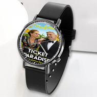 Onyourcases Ticket to Paradise Custom Watch Awesome Unisex Top Brand Black Classic Plastic Quartz Watch for Men Women Premium with Gift Box Watches