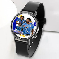 Onyourcases Uruguay World Cup 2022 Custom Watch Awesome Unisex Top Brand Black Classic Plastic Quartz Watch for Men Women Premium with Gift Box Watches