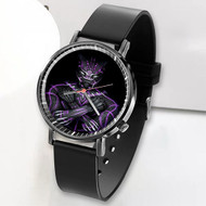 Onyourcases Wakanda Forever Black Panther Custom Watch Awesome Unisex Top Brand Black Classic Plastic Quartz Watch for Men Women Premium with Gift Box Watches
