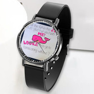 Onyourcases Whale Homecoming Custom Watch Awesome Unisex Top Brand Black Classic Plastic Quartz Watch for Men Women Premium with Gift Box Watches