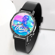 Onyourcases Young Thug Custom Watch Awesome Unisex Top Brand Black Classic Plastic Quartz Watch for Men Women Premium with Gift Box Watches