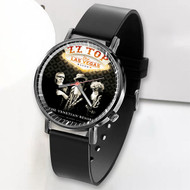 Onyourcases ZZ Top Custom Watch Awesome Unisex Top Brand Black Classic Plastic Quartz Watch for Men Women Premium with Gift Box Watches