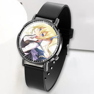 Onyourcases Ai Hayasaka Kaguya sama Custom Watch Awesome Unisex Black Top Brand Classic Plastic Quartz Watch for Men Women Premium with Gift Box Watches
