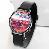 Onyourcases Arcade Paradise Custom Watch Awesome Unisex Black Top Brand Classic Plastic Quartz Watch for Men Women Premium with Gift Box Watches