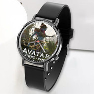 Onyourcases Avatar Frontiers of Pandora PS5 Custom Watch Awesome Unisex Black Top Brand Classic Plastic Quartz Watch for Men Women Premium with Gift Box Watches